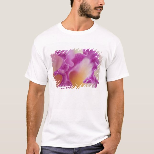 Hybridorkidé närbild, Delray Beach, Florida Tee (Framsida)