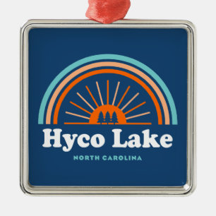 Hyco Sjö North Carolina Rainbow Julgransprydnad Metall