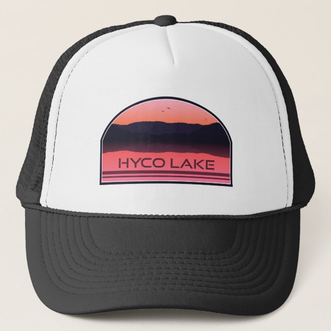 Hyco Sjö North Carolina Red Sunrise Keps (Framsida)