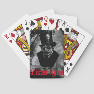 Hyde Dr Jeckyl spelar kort Casinokort