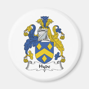 Hyde familjvapensköld magnet