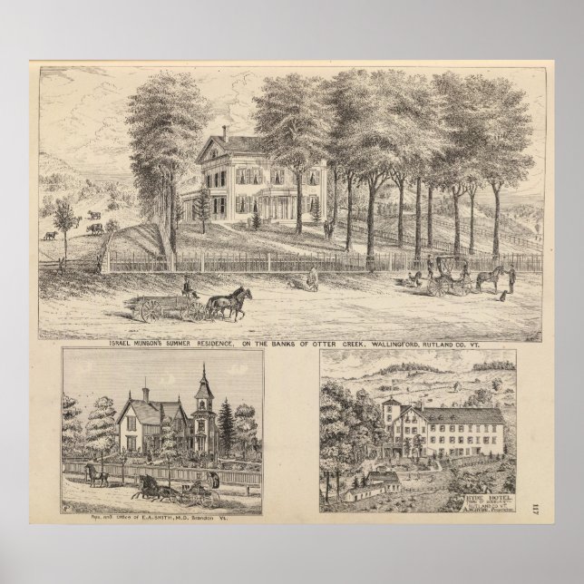 Hyde Hotel i Wallingford Poster (Framsidan)