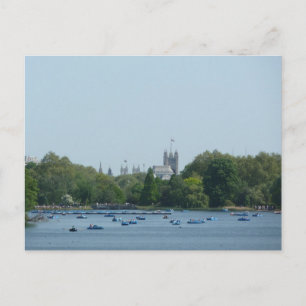 Hyde Park, Boot på serpentine Vykort