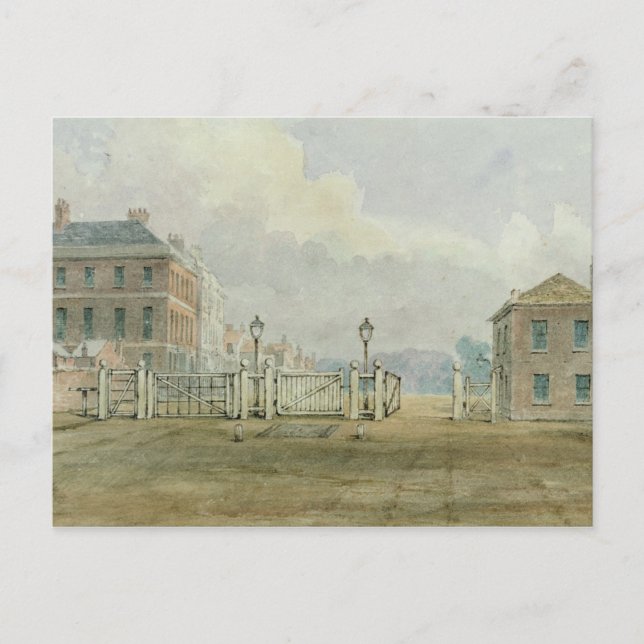 Hyde Park Corner Turnpike, 1785 Vykort (Framsida)