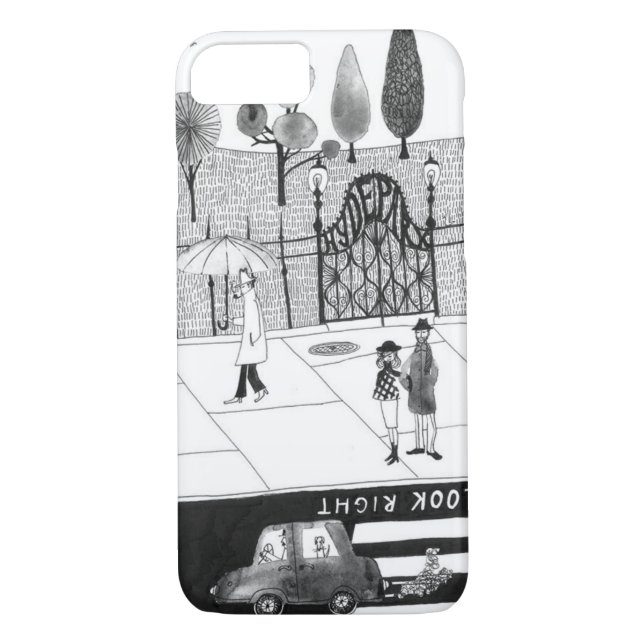 HYDE PARK CURB Case-Mate iPhone SKAL (Baksida)