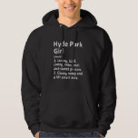 Hyde Park OUT Utah Funny City Roots Hoodie<br><div class="desc">Hyde Park Men Utah Funny City Roots.</div>