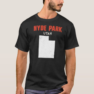 Hyde Park Utah USA State America Travel Utahan T Shirt
