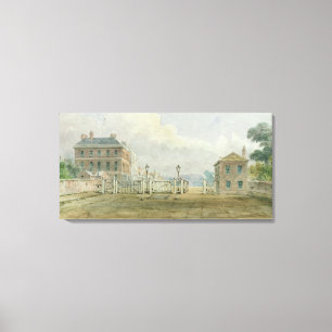 Hyde parken tränga någon turnpiken, 1785 canvastryck