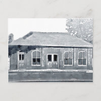 Hyde Parks historiska kabelvagnsbyggnad vykort