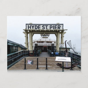 Hyde St. Pier San Francisco, Kaliforniens vykort