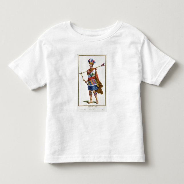 Hyder Ali (1722-82) från 'Receuil des Estampes som T-shirt (Framsida)