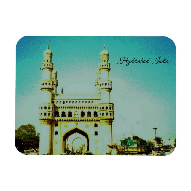 Hyderabad, Indien Magnet (Horisontell)