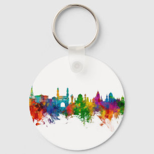 Hyderabad Skyline India Nyckelring