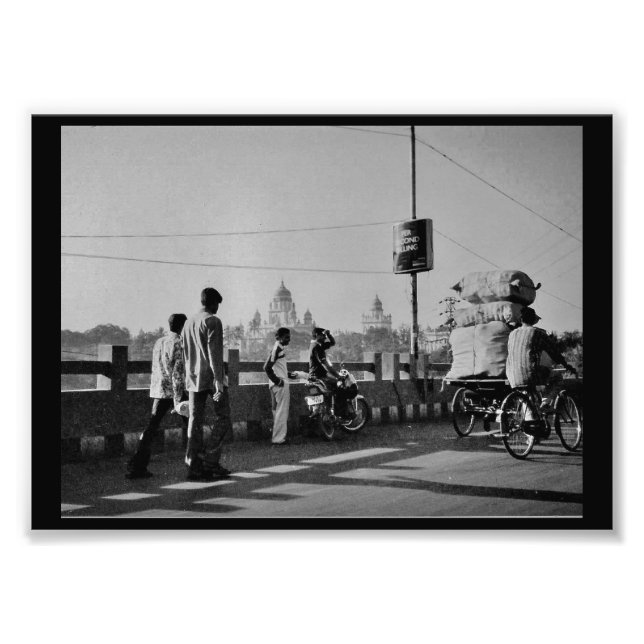 Hyderabad-vy Fototryck (Framsidan)