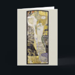 Hydra (alias Vatten Serpents I) av Gustav Klimt Kort<br><div class="desc">Hydra (även känt som Vatten Serpents I) (1904-1906) av Gustav Klimt är en vintage av Viktorian Era Symbolism bra art porträtt. Hydra består av två kvinnor som omfamnar varandra när deras kroppar blandas för att bilda en sjöjungfru. De två kvinnorna har flugit i guldhåret när de är sammanflätade. Guld snurrar...</div>