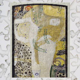 Hydra (alias Vatten Serpents I) av Gustav Klimt Pussel