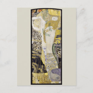 Hydra (alias Vatten Serpents I) av Gustav Klimt Vykort