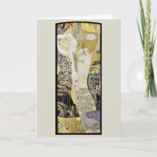Hydra (även kallad Vattenormar I) av Gustav Klimt Kort