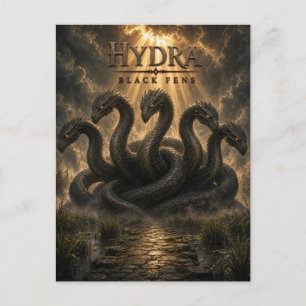 Hydra Black Fens Mörk Cinema Vykort