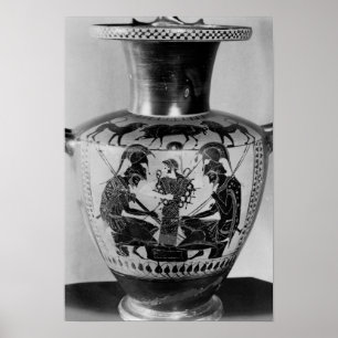 Hydra för loftsvartfigur poster