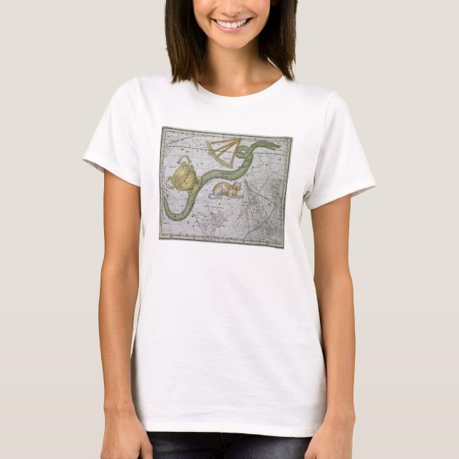 Hydra, från "A Celestial Atlas", pub. 1822 (col. Tee Shirt (Framsida)