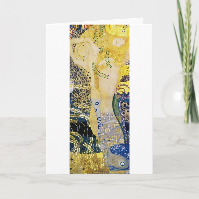Hydra, Gustav Klimt Kort (Framsida)
