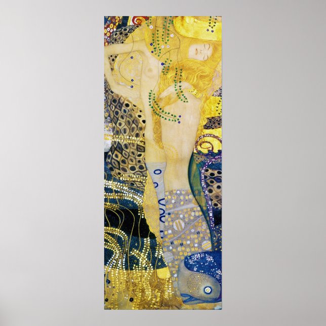 Hydra, Gustav Klimt Poster (Framsidan)