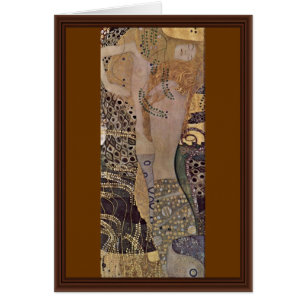 Hydraen av Klimt Gustav Hälsningskort