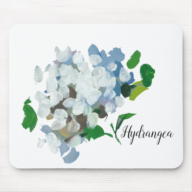 Hydrangea Akvarell Musmatta (Framsidan)