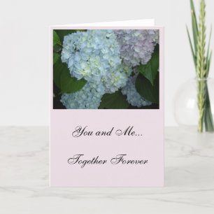 Hydrangea Anniversary Kort