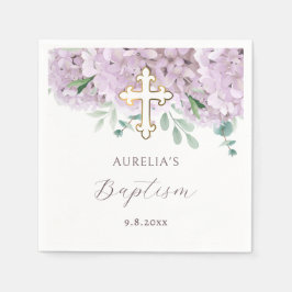 Hydrangea Baptism Pappersservett