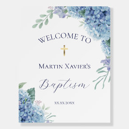 Hydrangea Blaptism Välkomsttecken