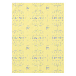 Hydrangea Block Mönster- Gult och Blue