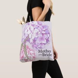 Hydrangea Blomma Brudens Mor Personlig Tygkasse