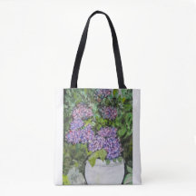 Hydrangea Blomma Totalt Väska