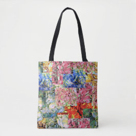 Hydrangea-blommar - tote tygkasse