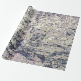 Hydrangea Blommigt Gamla Stil Vintage Land Wood Presentpapper