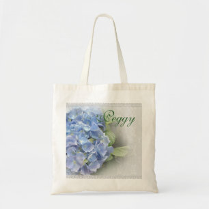 Hydrangea-blommor på personlig Bag Tygkasse