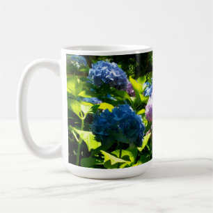 Hydrangea Blomster Trädgårdsmugg Kaffemugg