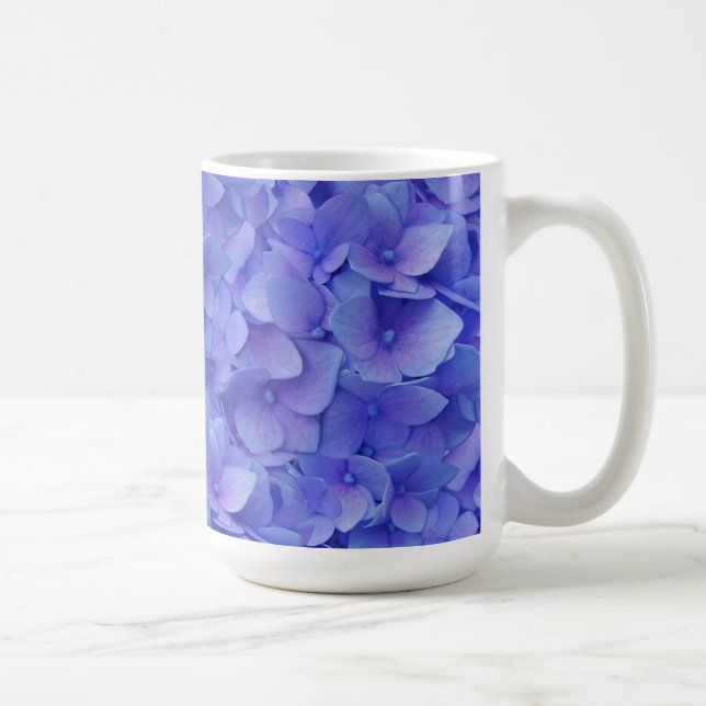 Hydrangea Blue Kaffemugg (Höger)