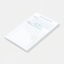 Hydrangea Blue "My Little Pad of Lists" av LeahG