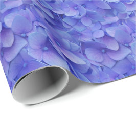 Hydrangea blue presentpapper