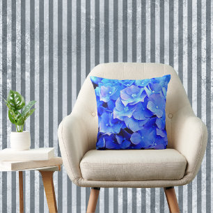 Hydrangea Blues - Blue Hydrangeas Kudde