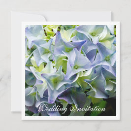 Hydrangea bröllopsinbjudan inbjudningar