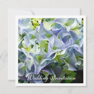 Hydrangea bröllopsinbjudan inbjudningar