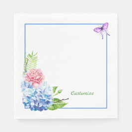 Hydrangea Bukett Pappersservett