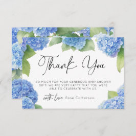 Hydrangea Det är en pojkvän-Tack Tack Kort