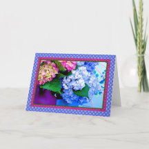 Hydrangea färg & gräns IV