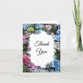 Hydrangea Flower Ram Tack Kort
