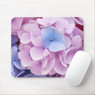 Hydrangea Flowers Seamless Mönster Musmatta